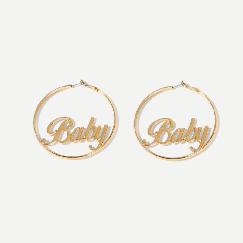 Baby Gold Hoop Earrings